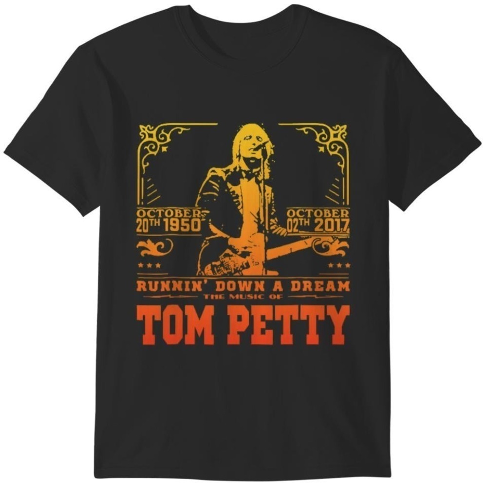 Retro Tom Petty Country Music Tshirt